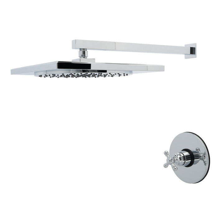 Kingston Metropolitan KB8331BXSO Single-Handle Pressure Balanced Shower Faucet, Polished Chrome