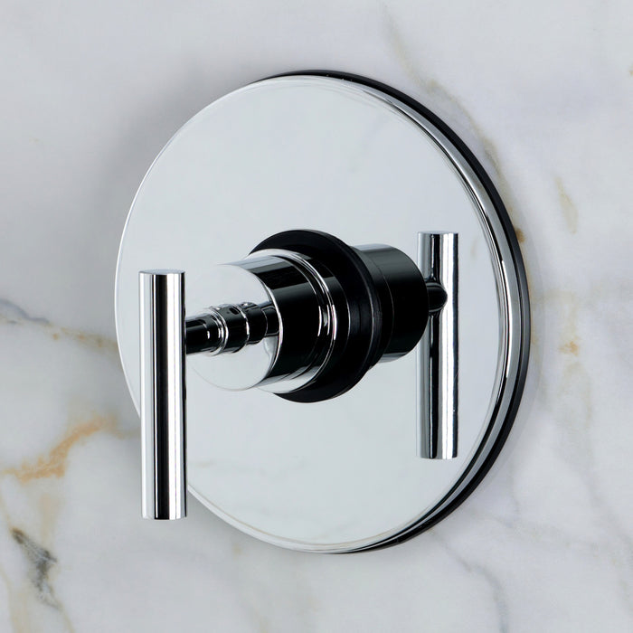 Kingston Manhattan KB8331CMLSO Single-Handle Pressure Balanced Shower Faucet, Polished Chrome