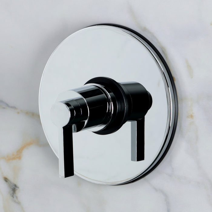 Kingston NuvoFusion KB8331NDLSO Single-Handle Pressure Balanced Shower Faucet, Polished Chrome