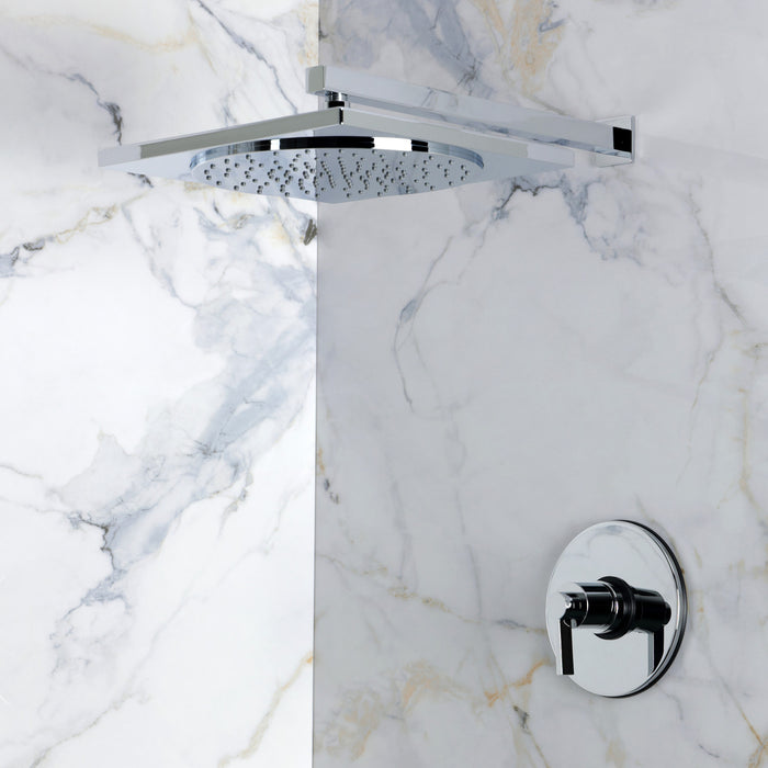 Kingston NuvoFusion KB8331NDLSO Single-Handle Pressure Balanced Shower Faucet, Polished Chrome