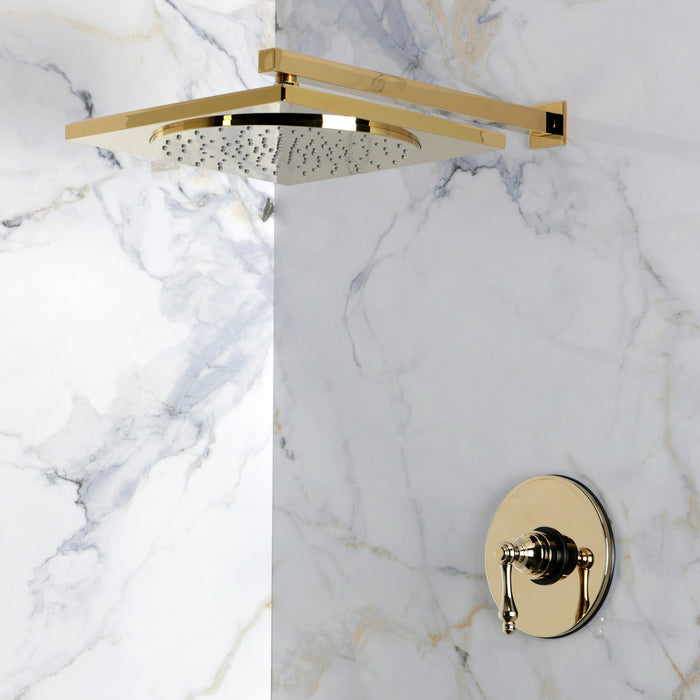 Kingston Restoration KB8332ALSO Single-Handle Pressure Balanced Shower Faucet, Polished Brass