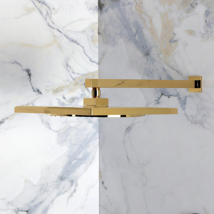 Kingston Restoration KB8332AXSO Single-Handle Pressure Balanced Shower Faucet, Polished Brass