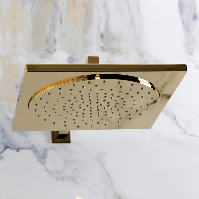 Kingston Metropolitan KB8332BXSO Single-Handle Pressure Balanced Shower Faucet, Polished Brass