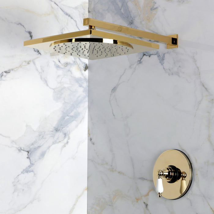 Kingston Victorian KB8332PLSO Single-Handle Pressure Balanced Shower Faucet, Polished Brass