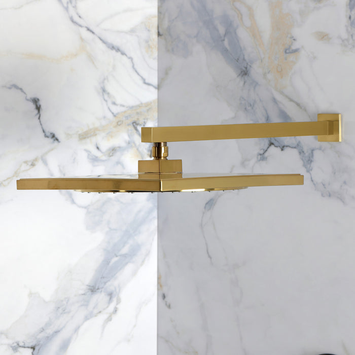 Kingston Concord KB8337DXSO Single-Handle Pressure Balanced Shower Faucet, Brushed Brass