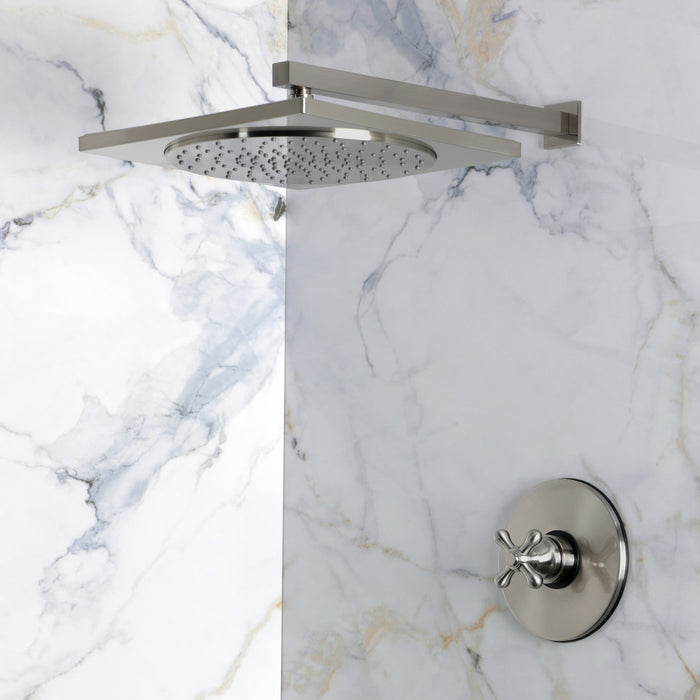 Kingston Restoration KB8338AXSO Single-Handle Pressure Balanced Shower Faucet, Brushed Nickel