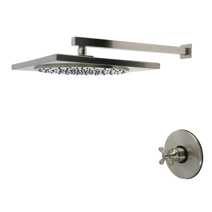Kingston Restoration KB8338AXSO Single-Handle Pressure Balanced Shower Faucet, Brushed Nickel
