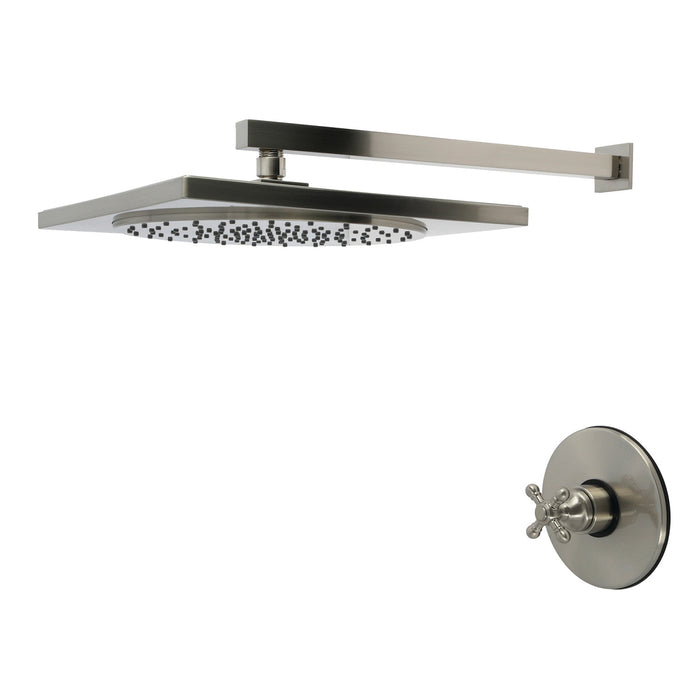 Kingston Metropolitan KB8338BXSO Single-Handle Pressure Balanced Shower Faucet, Brushed Nickel