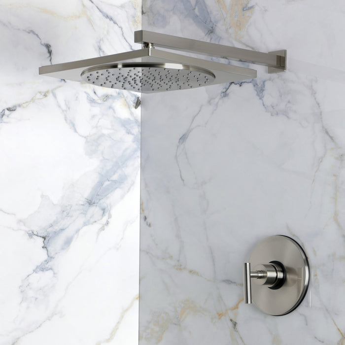 Kingston Manhattan KB8338CMLSO Single-Handle Pressure Balanced Shower Faucet, Brushed Nickel