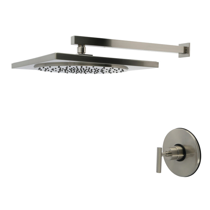Kingston Manhattan KB8338CMLSO Single-Handle Pressure Balanced Shower Faucet, Brushed Nickel