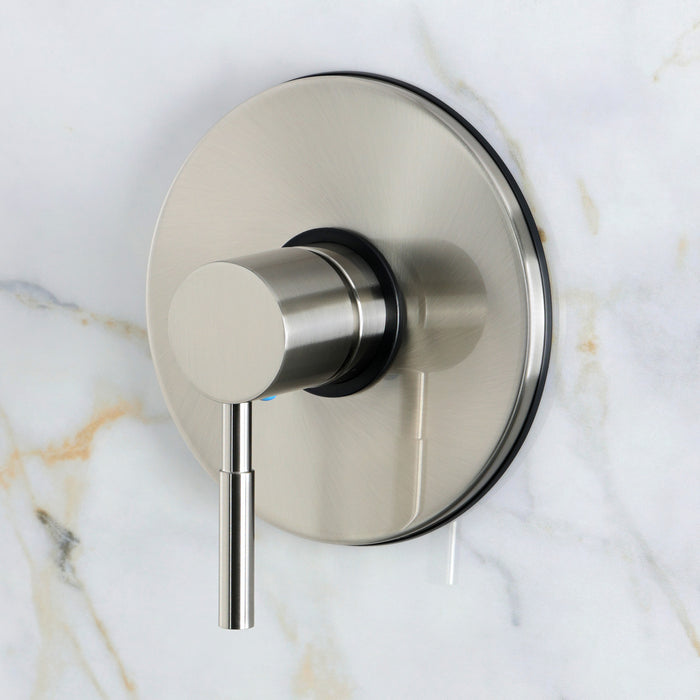 Kingston Concord KB8338DLSO Single-Handle Pressure Balanced Shower Faucet, Brushed Nickel