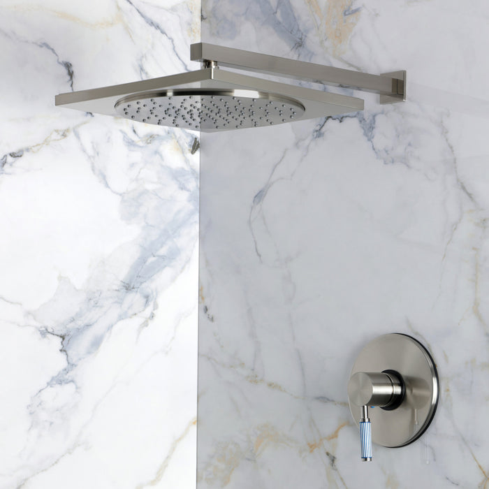 Kingston Verona KB8338KPSSO Single-Handle Pressure Balanced Shower Faucet, Brushed Nickel