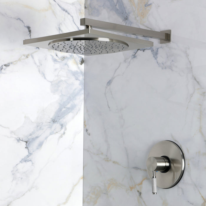 Kingston Verona KB8338KPSSO Single-Handle Pressure Balanced Shower Faucet, Brushed Nickel