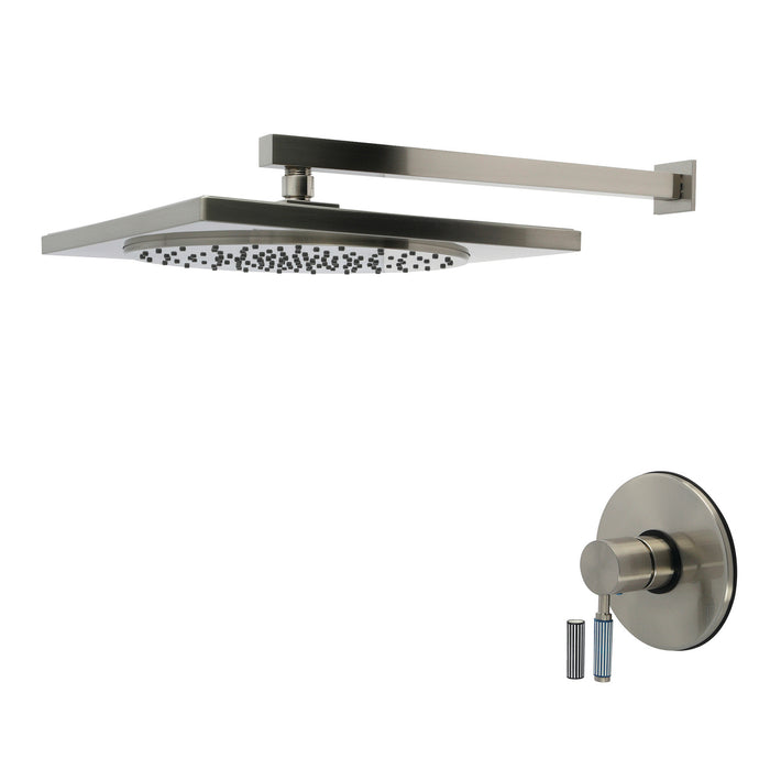 Kingston Verona KB8338KPSSO Single-Handle Pressure Balanced Shower Faucet, Brushed Nickel