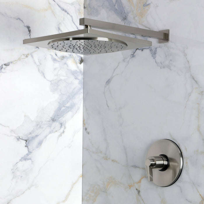 Kingston NuvoFusion KB8338NDLSO Single-Handle Pressure Balanced Shower Faucet, Brushed Nickel