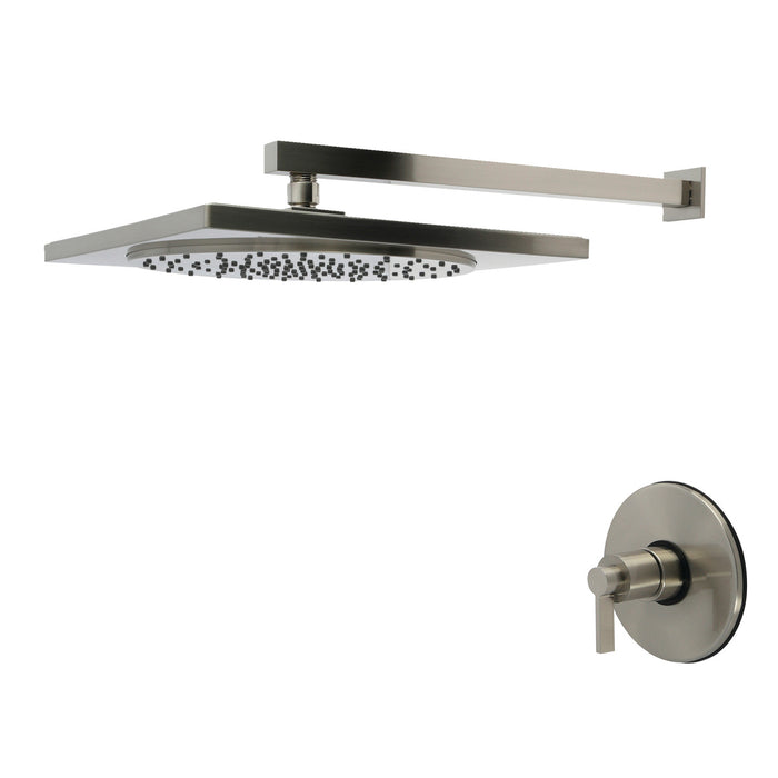 Kingston NuvoFusion KB8338NDLSO Single-Handle Pressure Balanced Shower Faucet, Brushed Nickel