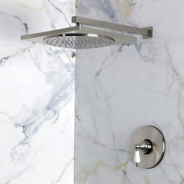 Kingston Victorian KB8338PLSO Single-Handle Pressure Balanced Shower Faucet, Brushed Nickel