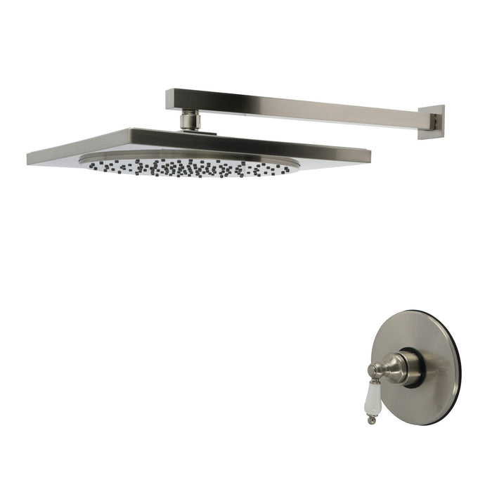 Kingston Victorian KB8338PLSO Single-Handle Pressure Balanced Shower Faucet, Brushed Nickel
