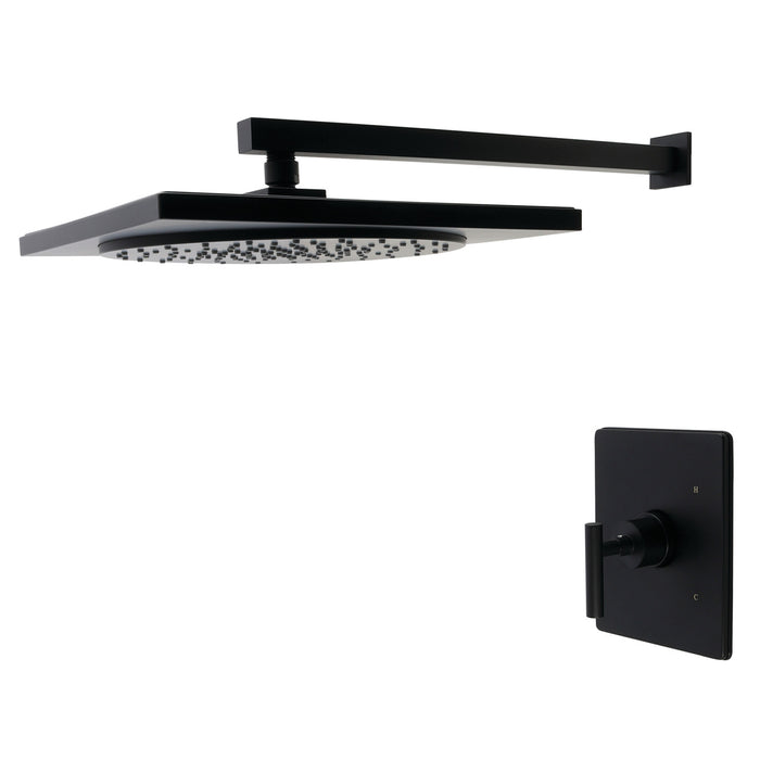 Kingston Sona KB8340CMLSO - Manhattan Single-Handle Pressure Balanced Shower Faucet, Matte Black