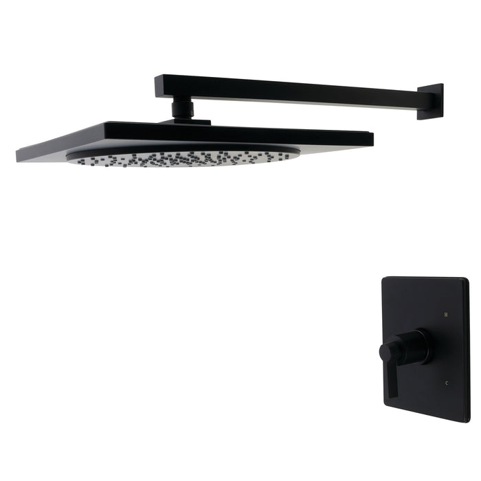 Kingston Sona KB8340NDLSO - NuvoFusion Single-Handle Pressure Balanced Shower Faucet, Matte Black