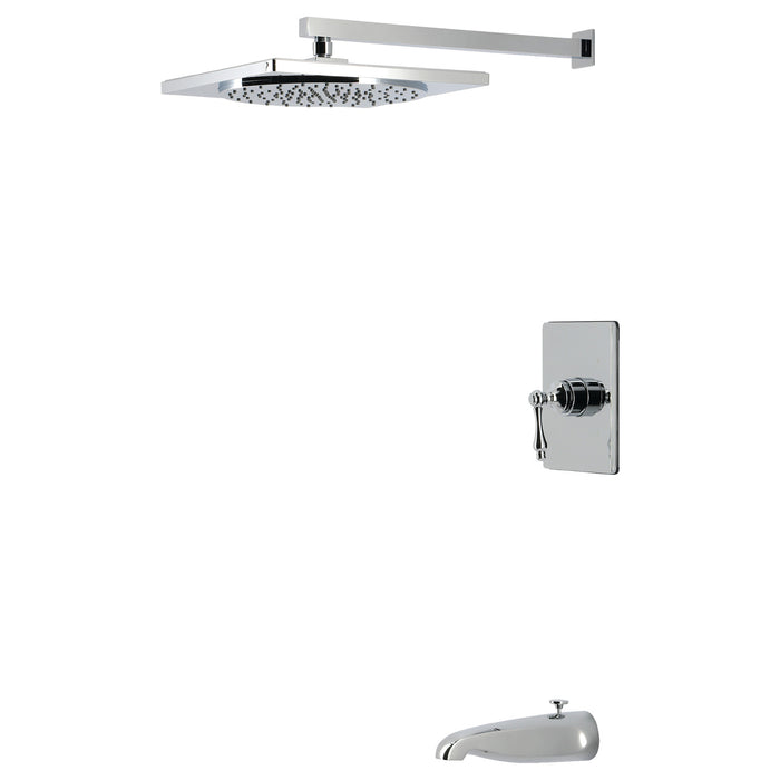 Kingston Restoration KB8341AL Single-Handle Pressure Balanced Tub and Shower Faucet, Polished Chrome