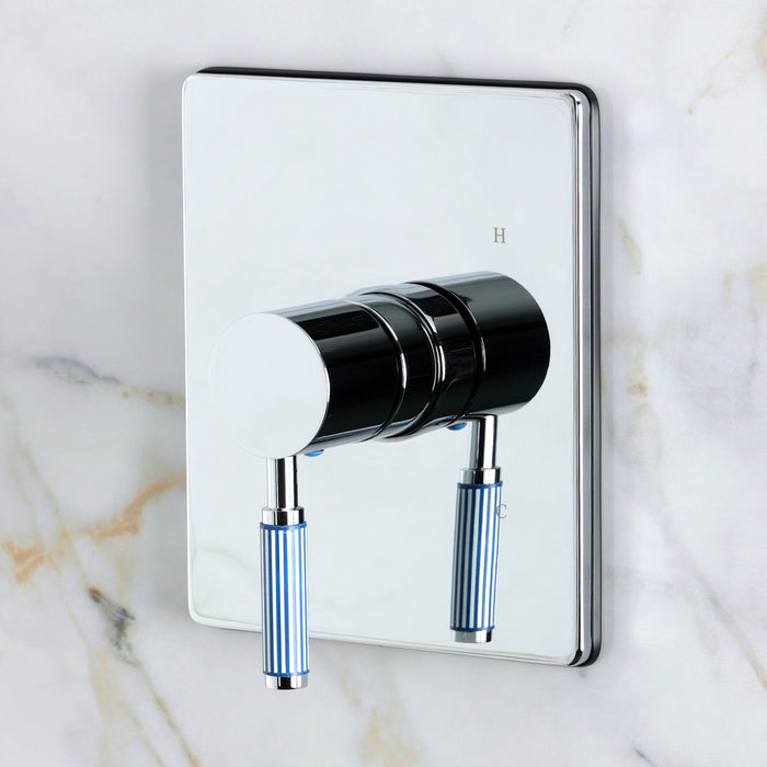 Kingston Verona KB8341KPSSO Single-Handle Pressure Balanced Shower Faucet, Polished Chrome