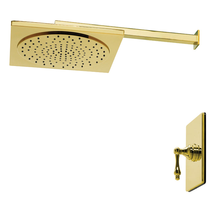 Kingston Sona KB8342ALSO - Restoration Single-Handle Pressure Balanced Shower Faucet, Polished Brass