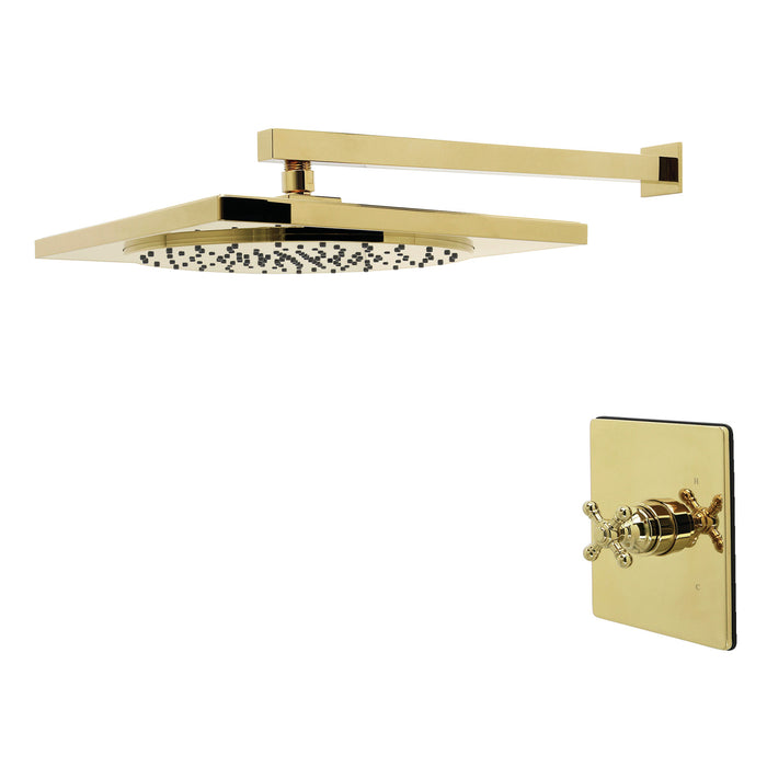 Kingston Sona KB8342BXSO - Metropolitan Single-Handle Pressure Balanced Shower Faucet, Polished Brass