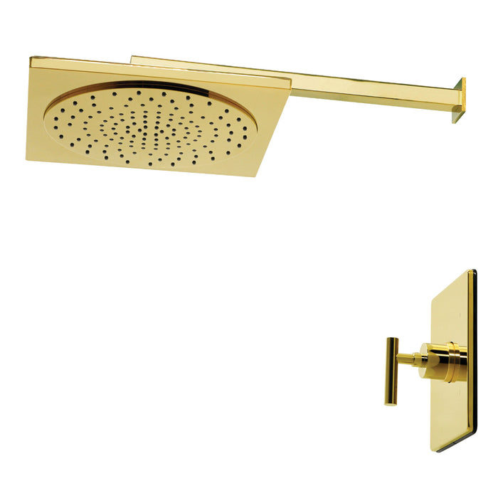Kingston Sona KB8342CMLSO - Manhattan Single-Handle Pressure Balanced Shower Faucet, Polished Brass