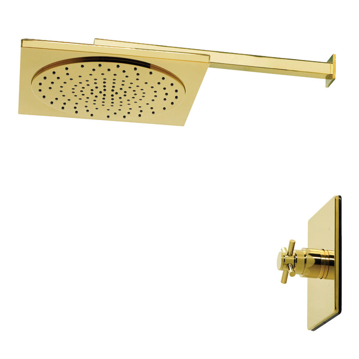 Kingston Sona KB8342DXSO - Concord Single-Handle Pressure Balanced Shower Faucet, Polished Brass