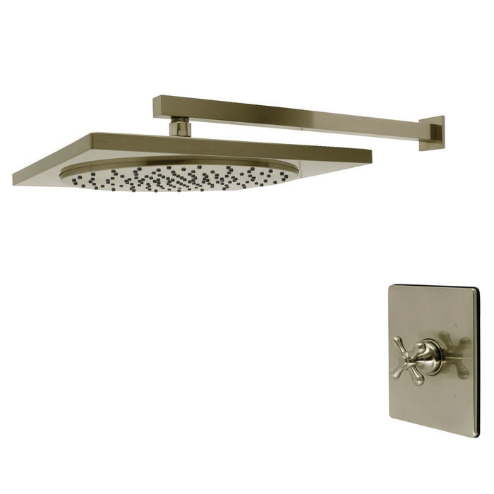 Kingston Sona KB8348AXSO - Restoration Single-Handle Pressure Balanced Shower Faucet, Brushed Nickel