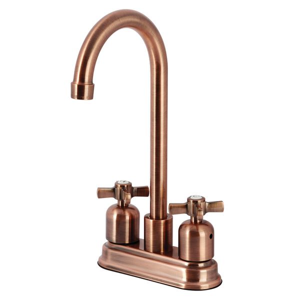 Kingston Tulare KB849ZXAC - Millennium Two-Handle 2-Hole Deck