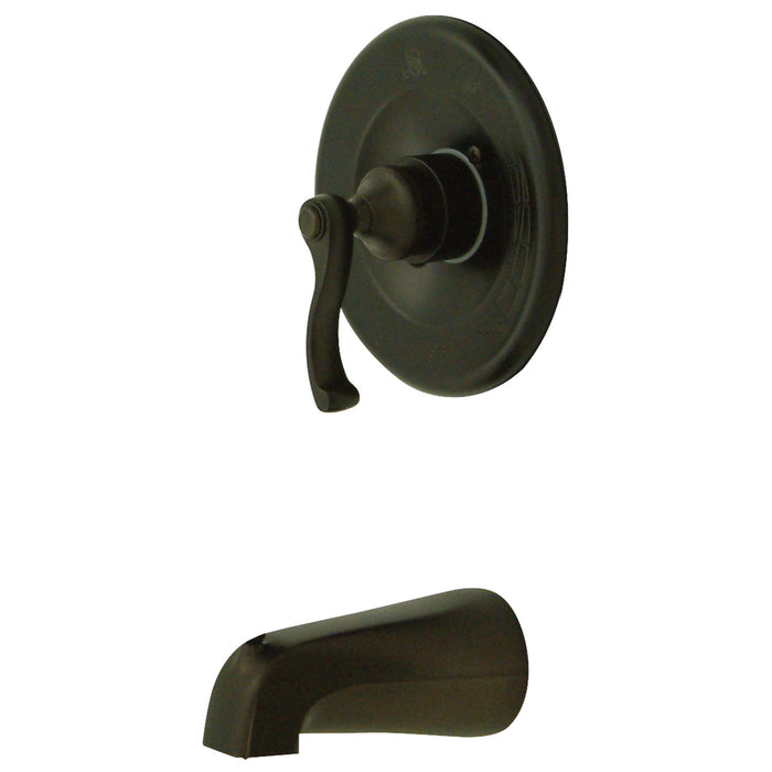 Kingston Tulare KB8635FLTO - Royale Single-Handle Pressure Balanced Tub Faucet, Oil Rubbed Bronze