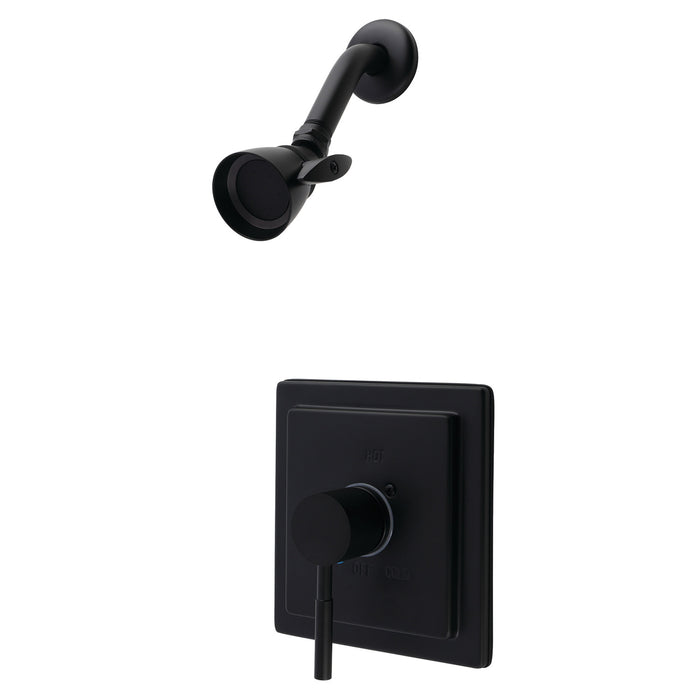 Kingston Sona KB8650DLSO - Concord Single-Handle Pressure Balanced Shower Faucet, Matte Black