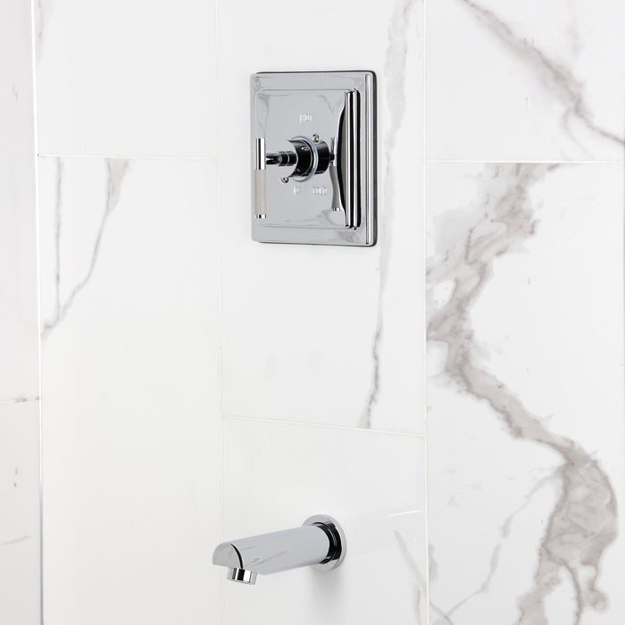 Kingston Kaiser KB8651CKLTO Single-Handle Pressure Balanced Tub Faucet, Polished Chrome