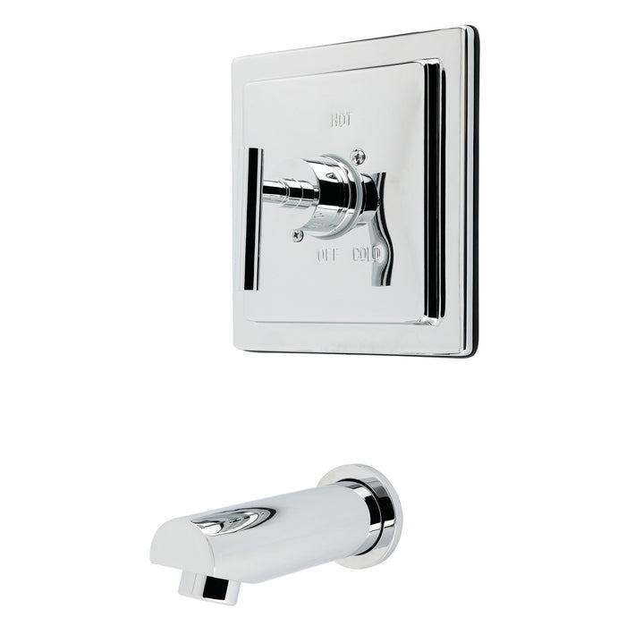Kingston Manhattan KB8651CMLTO Single-Handle Pressure Balanced Tub Faucet, Polished Chrome