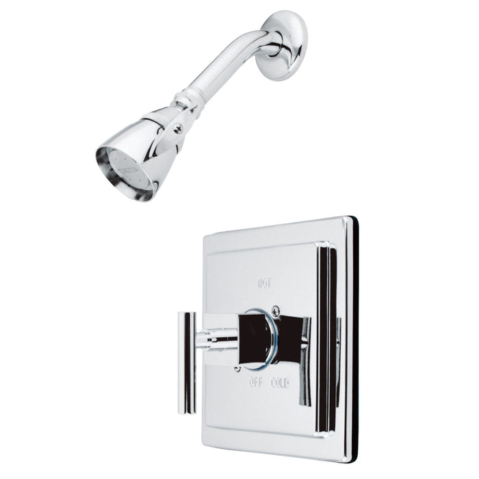 Kingston Sona KB8651CQLSO - Claremont Single-Handle Pressure Balanced Shower Faucet, Polished Chrome