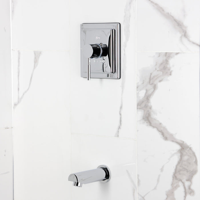 Kingston Concord KB8651DLTO Single-Handle Pressure Balanced Tub Faucet, Polished Chrome