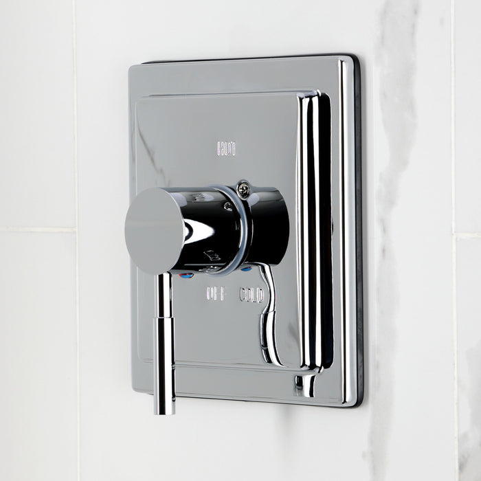Kingston Concord KB8651DLTO Single-Handle Pressure Balanced Tub Faucet, Polished Chrome