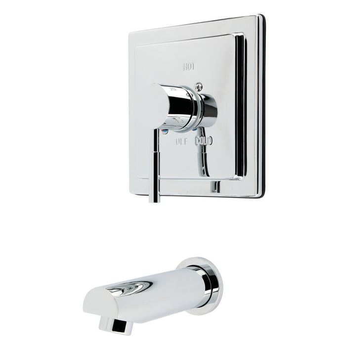 Kingston Concord KB8651DLTO Single-Handle Pressure Balanced Tub Faucet, Polished Chrome