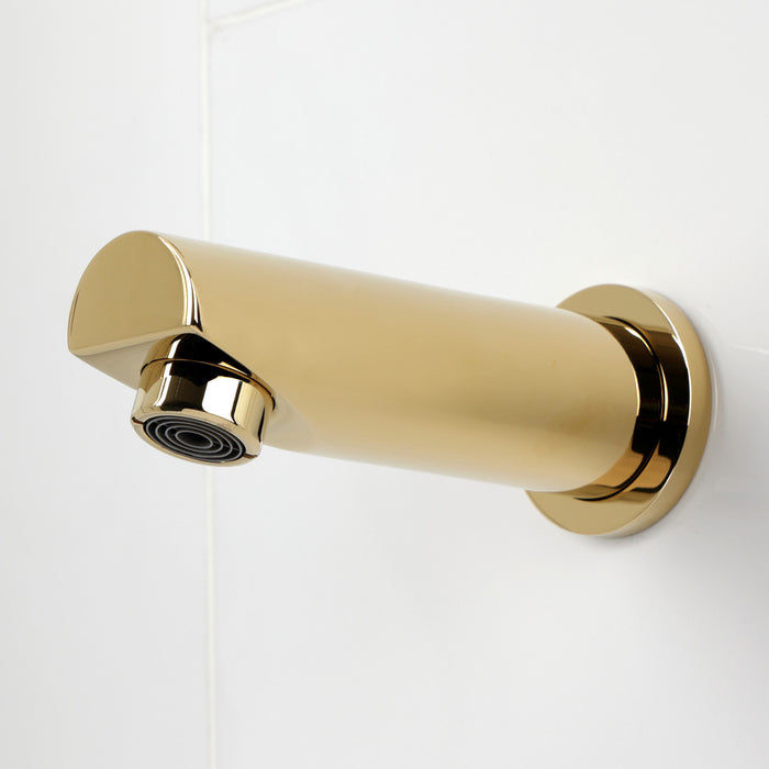 Kingston Sona KB8652CQLTO - Claremont Single-Handle Pressure Balanced Tub Faucet, Polished Brass