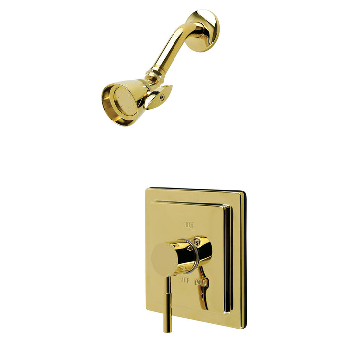 Kingston Sona KB8652DLSO - Concord Single-Handle Pressure Balanced Shower Faucet, Polished Brass