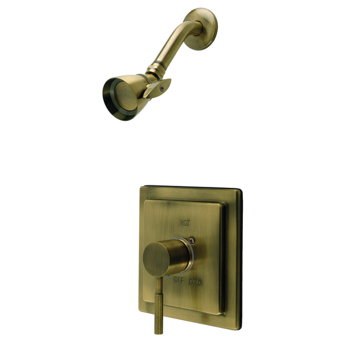 Kingston Sona KB8653DLSO - Concord Single-Handle Pressure Balanced Shower Faucet, Antique Brass