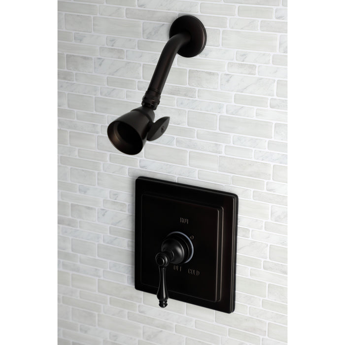 Kingston KB8655ALTLT Single-Handle Pressure Balanced Shower Faucet, Trim Only, Oil Rubbed Bronze
