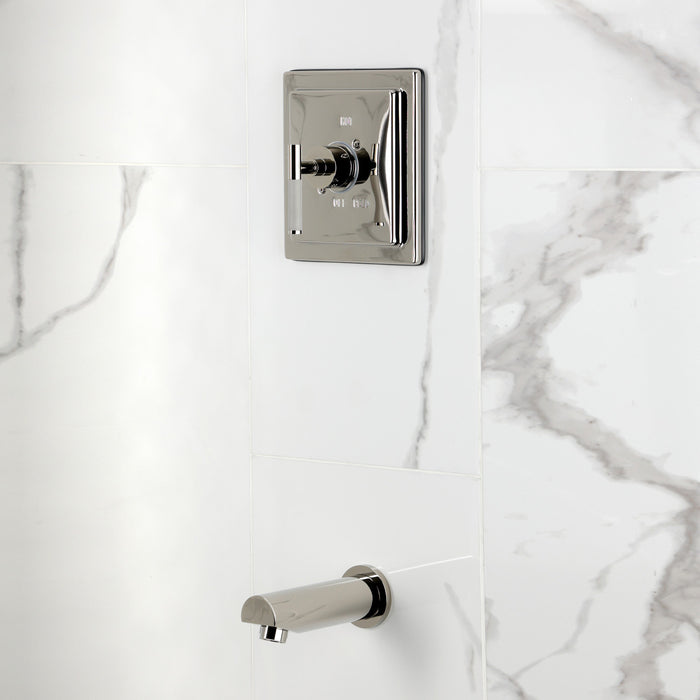 Kingston Kaiser KB8656CKLTO Single-Handle Pressure Balanced Tub Faucet, Polished Nickel