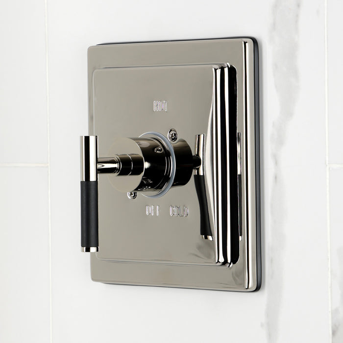 Kingston Kaiser KB8656CKLTO Single-Handle Pressure Balanced Tub Faucet, Polished Nickel