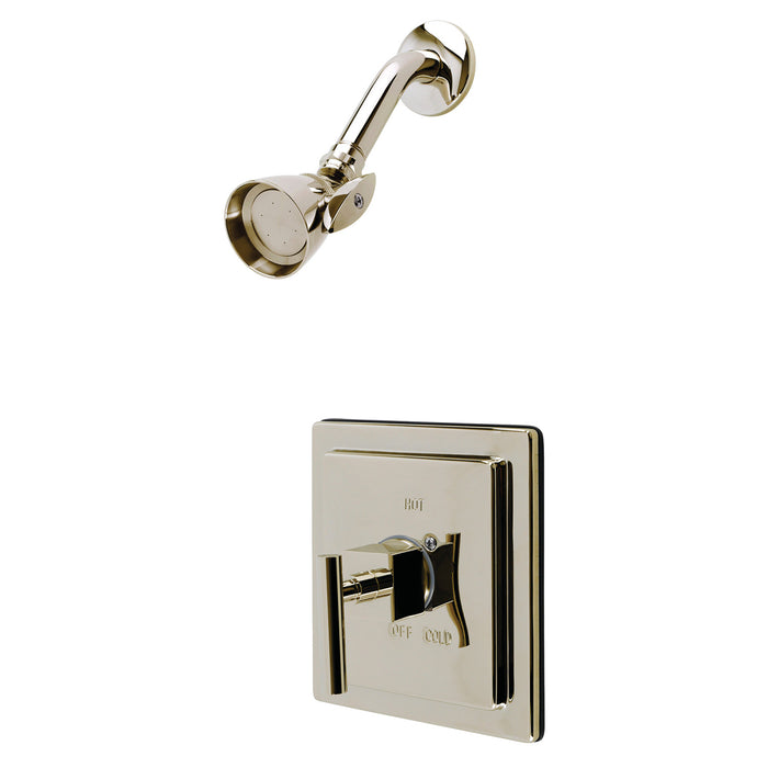 Kingston Sona KB8656CQLSO - Claremont Single-Handle Pressure Balanced Shower Faucet, Polished Nickel