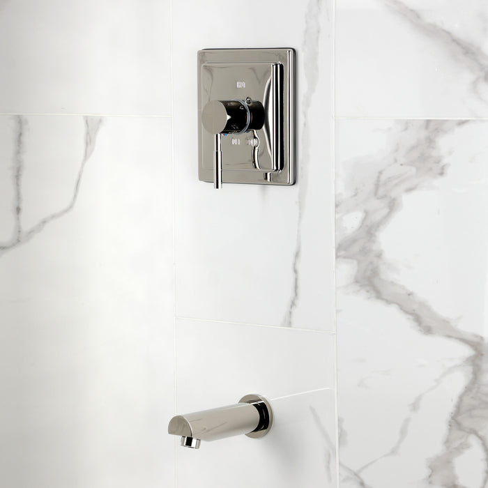 Kingston Concord KB8656DLTO Single-Handle Pressure Balanced Tub Faucet, Polished Nickel