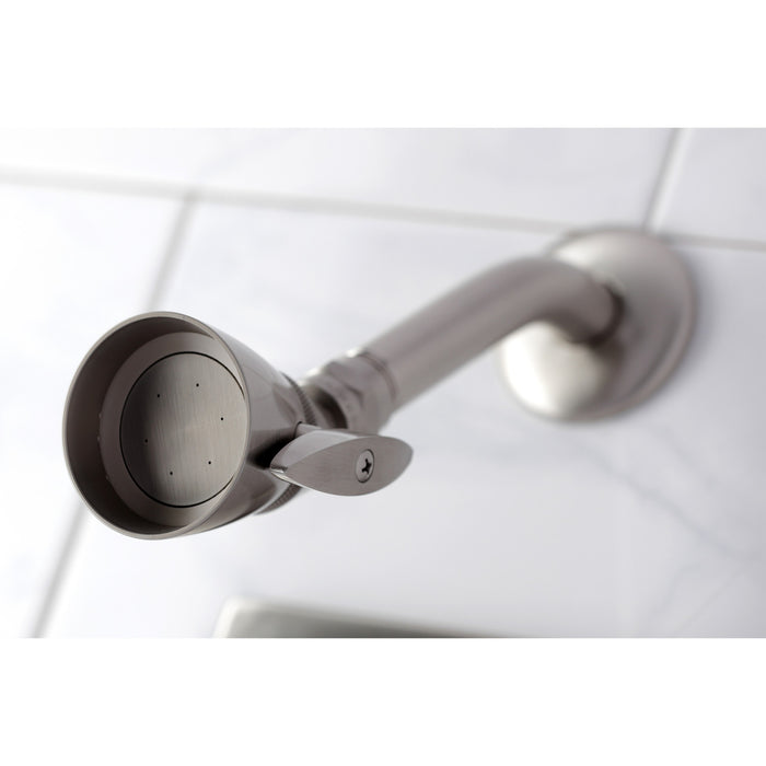 Kingston Sona KB86580DFL Single-Handle Pressure Balanced Tub and Shower Faucet, Brushed Nickel