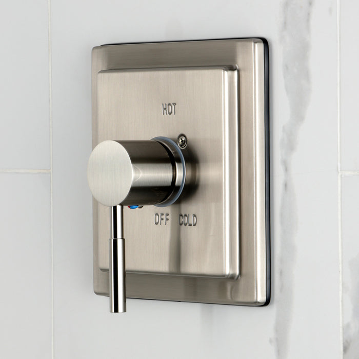 Kingston Concord KB8658DLTO Single-Handle Pressure Balanced Tub Faucet, Brushed Nickel